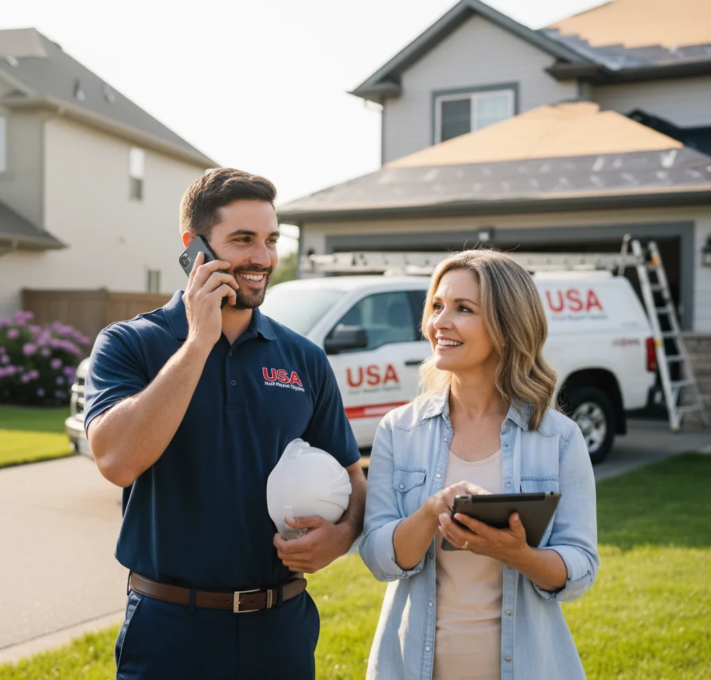 USA Roof Repair Experts customer support in Kimberly
